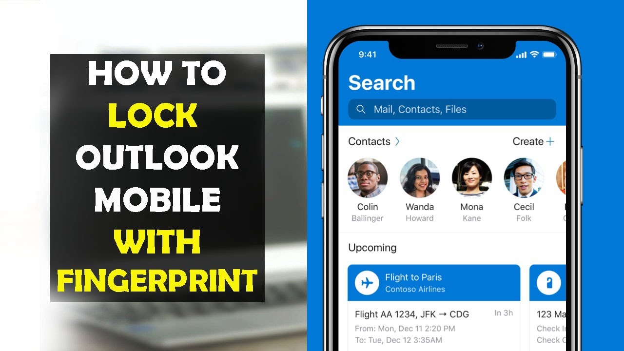 How To Lock Outlook Mobile App With Fingerprint 2022 YouTube How To Lock Outlook Mobile App With Fingerprint 2022 YouTube