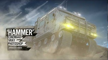 Hammer Matte Painting Process Video - Donovan Delaney