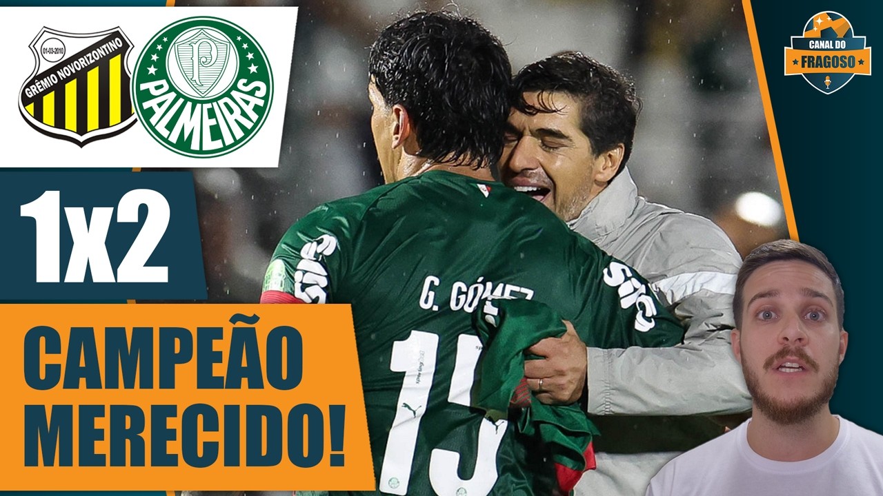 É CAMPEÃO! PALMEIRAS VENCE O NOVORIZONTINO NOS DOIS JOGOS DA FINAL E LEVA O PAULISTÃO PELA 27ª VEZ!