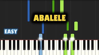 Kabza De Small & DJ Maphorisa – Abalele Ft. Ami Faku | EASY PIANO TUTORIAL by SAPiano