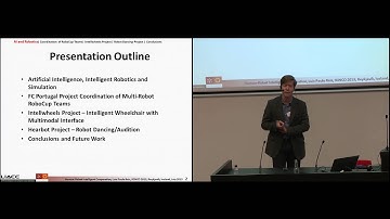 “Human-Robot Intelligent Cooperation: (…) ” Dr. Luis Paulo Reis (ICINCO 2013)