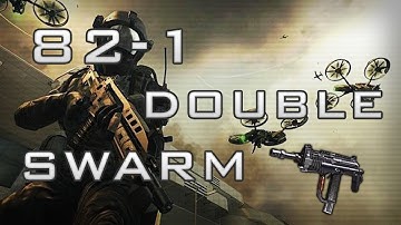 Black Ops 2 : 3BAR 82KD Game (82-1) Double Swarm l BO2 Experiences?