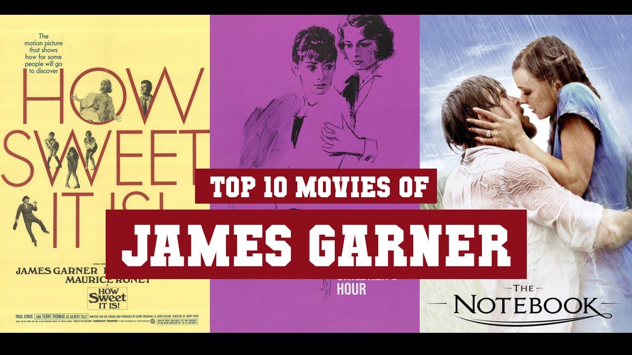 James Garner Top 10 Movies Best 10 Movie of James Garner YouTube