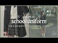 How to look good in school uniform 