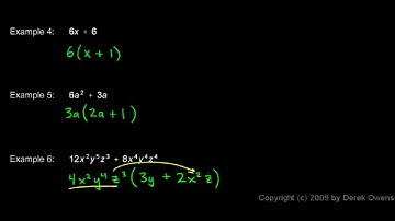 Algebra Review 4.3 - Factoring