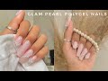 BEST BEGINNER FRIENDLY POLYGEL NAIL TUTORIAL | NAIL TUTORIALS FOR BEGINNERS | EASY PEARL NAILS!