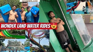 Waterpark rides Wonderland Jalandhar 😯| Daily Vlogs | All Rounder Boy ASR