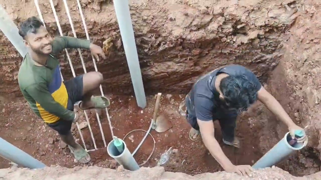 Earthing work at site – safety comes first ⚡