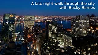A Late Night Walk Through the City with Bucky Barnes