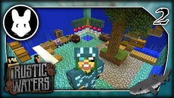 02 Seablock: Rustic Waters modpack! Sluice it!