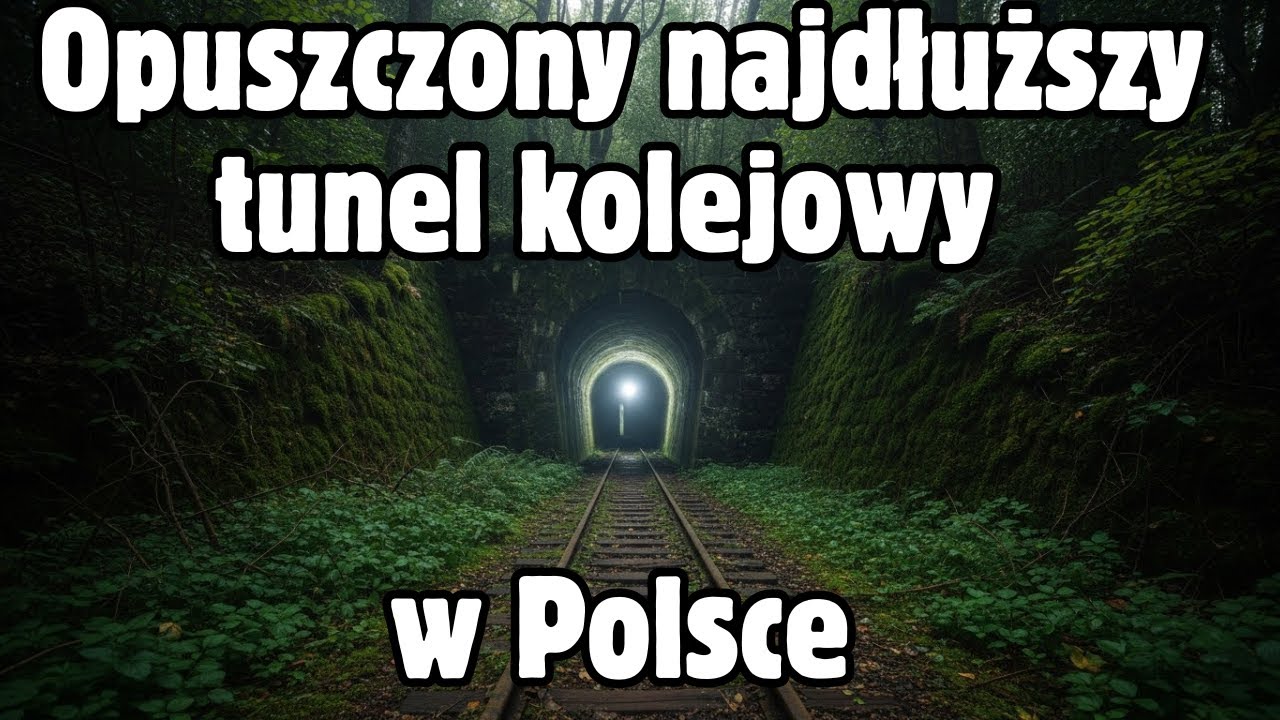 Opuszczony najdłuższy tunel kolejowy w Polsce. Tunel pod małym Wołowcem #RIESE
