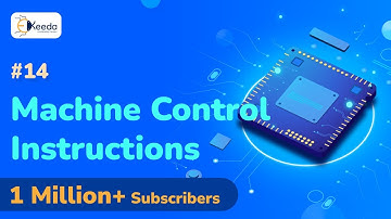 Machine Control Instructions in 8085 Microprocessor