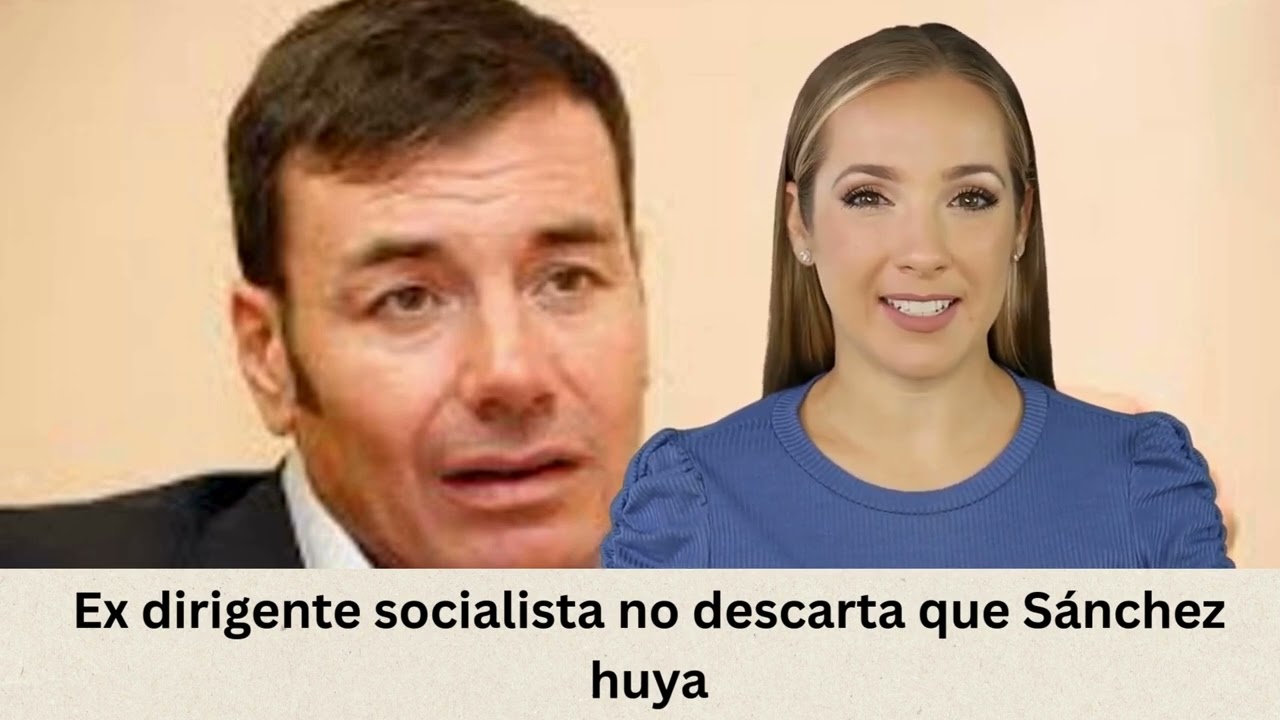 Ex dirigente socialista no descarta que Sánchez huya