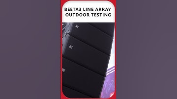 Beta-3 Line Array Testing 3 Beta3 Line Array I Two Way Aur Three Way #Beta3 #LineArray