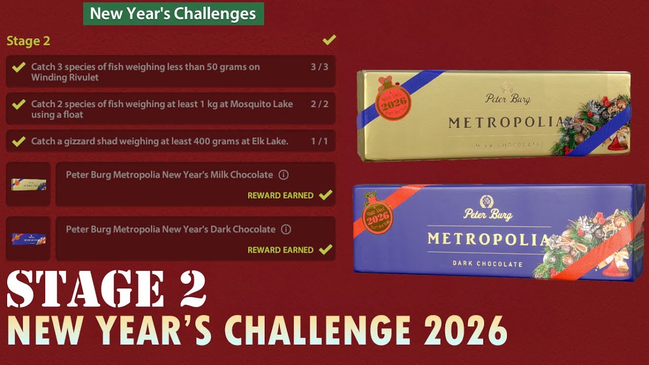 RF4 - Russian Fishing 4 - Stage 2 Christmas event 2026