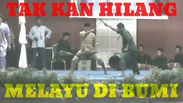 SILAT MELAYU PAKAI SENJATA GOLOK SAMPAI BERAPI API