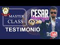 CESAR MONDRAGON - TESTIMONIO