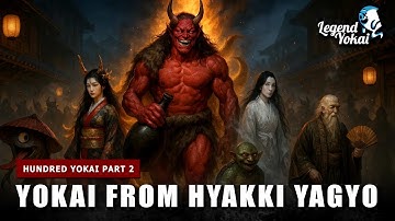Japanese Yokai A–Z (Part 2) | Legend Yokai from Ancient Japanese Mythology