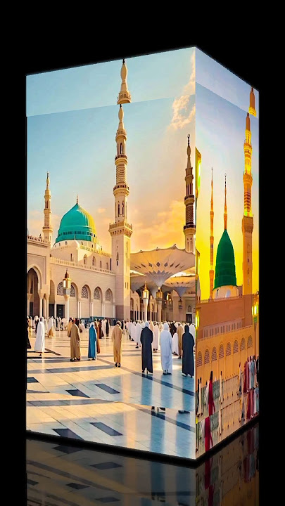 Madina Sharif💚 Masjid e nabvi💚 Roza a Rasul#naat#madina # YouTube shorts🌟