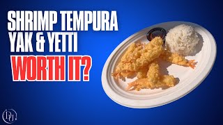 Shrimp Tempura Review - Yak & Yetti Local Foods Cafe