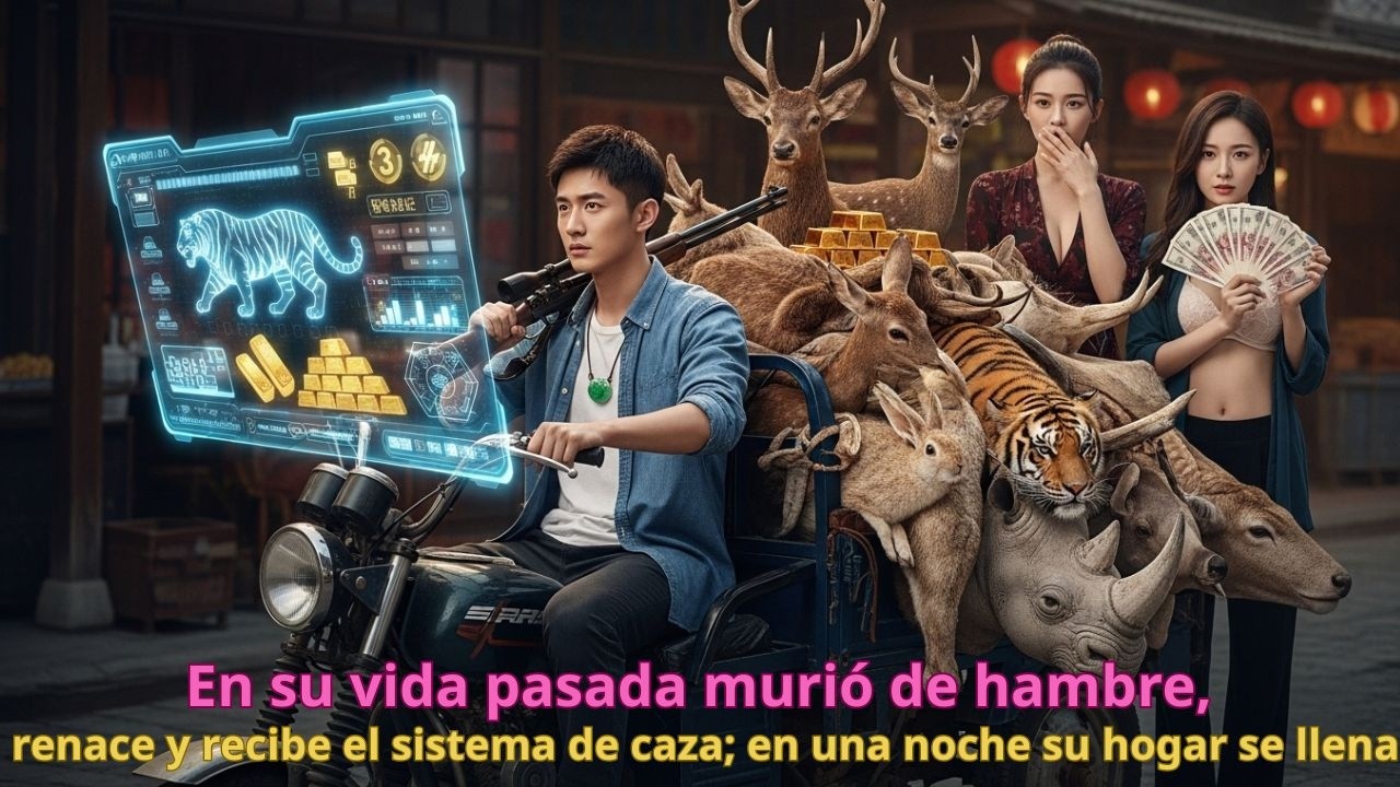 En su vida pasada murió de hambre, renace y recibe el sistema de caza en una noche su hogar se llena