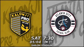 Kalonji Pro-Profile v. Atlanta City FC | UPSL GA Premier Conference | May 4, 2024