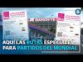 Rutas, precio y horario de servicio Park &amp; Ride para ir al Estadio Ciudad de México en el Mundial