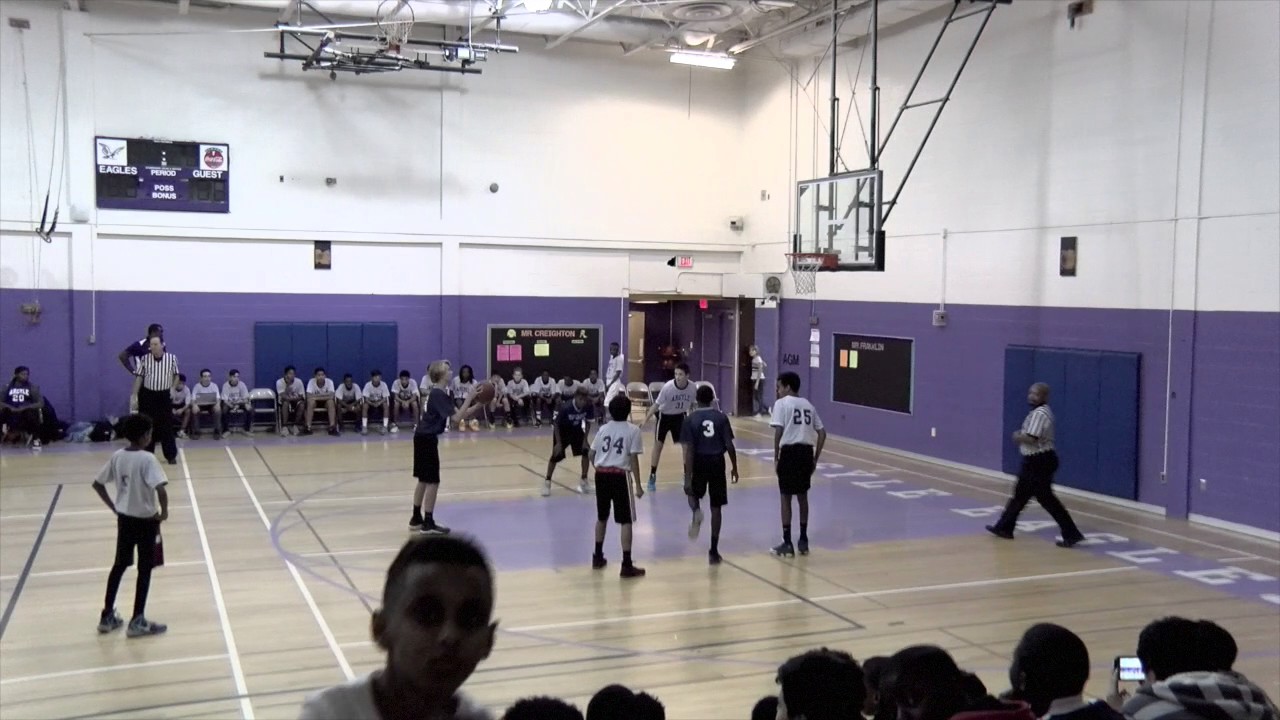 Argyle Middle School Basketball vs. Wood Middle School 20162017 YouTube