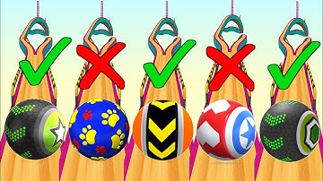 Going Balls Walkthrough Speedrun- INSANE New Challenge 2025🔥| Pro Gameplay | Android Games