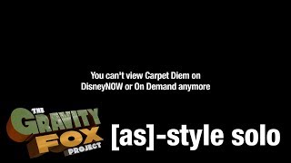 [As]-Style Bump - #Thegravityfoxproject - 'Carpet Diem' And Disney+ [4K]