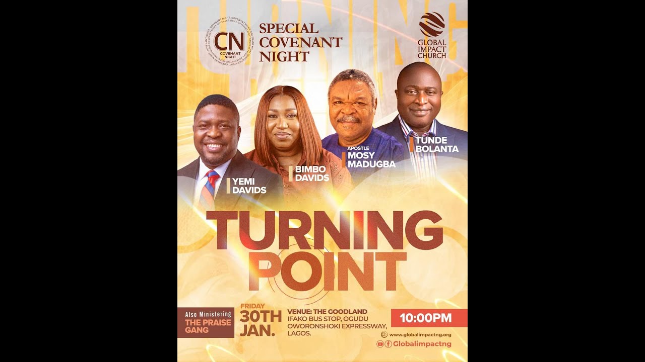 SPECIAL COVENANT NIGHT || PROF. MOSY MADUGBA || GLOBAL IMPACT CHURCH || 30TH JANUARY, 2026