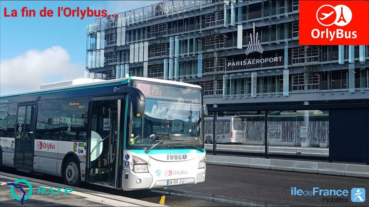 (BUS RATP) - La fin de l'Orlybus...