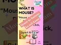 Computer mouse kay hai | Click Like a Tech Hero | Computer Basics #shorts #viral #ClickAndLearn