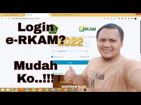 Cara Login e-RKAM