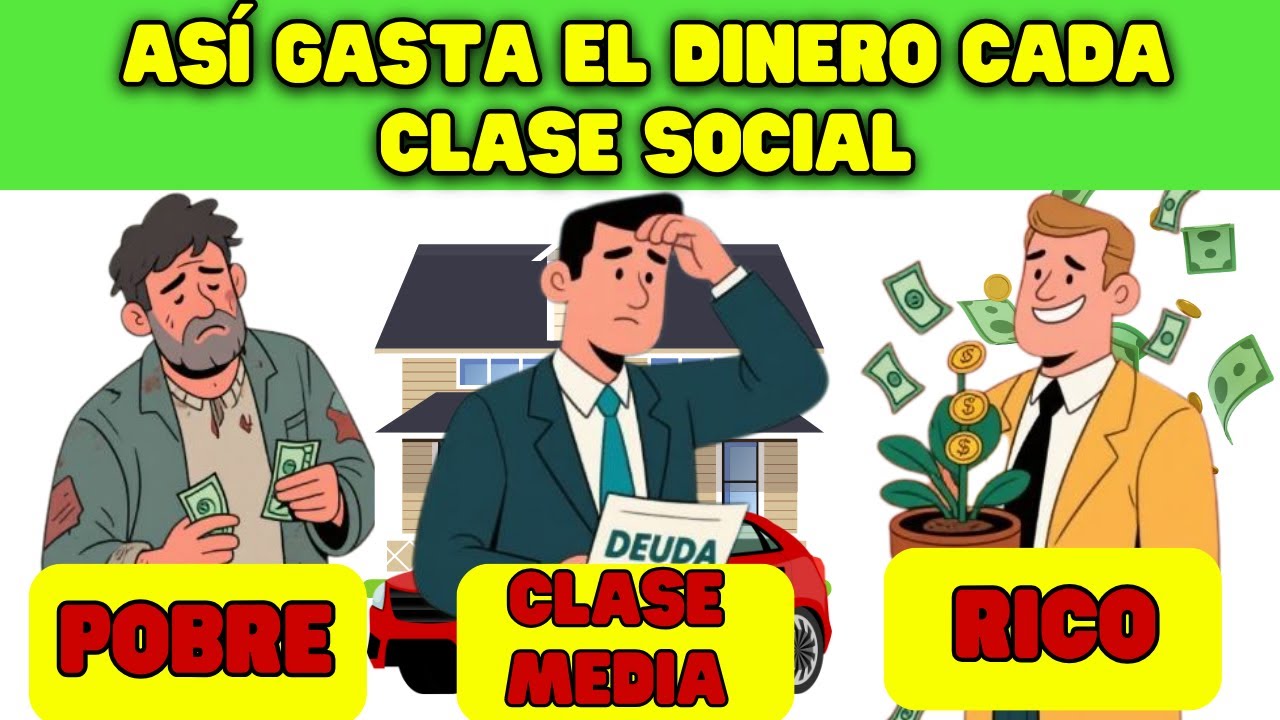 POBRES, CLASE MEDIA Y RICOS: LA VERDAD INCÓMODA SOBRE EL DINERO QUE NADIE TE DICE