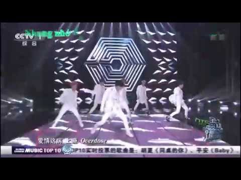 [vietsub]EXO- M - Overdose [Live HD - 1080p]