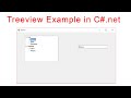 Treeview Example in C#.net