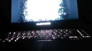 Probando el AlienFX Ambilight.