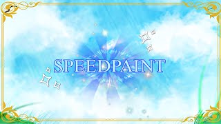 Speedpaint || Study Background! PT. 1 ||  🍀🌱☘️