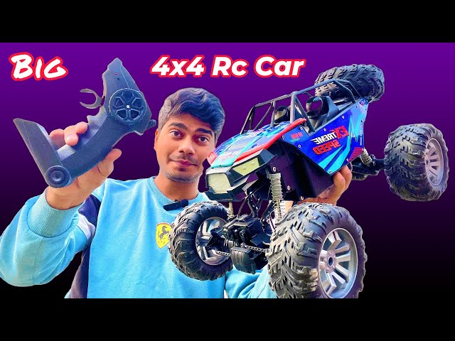 RC BIG ROCK CRAWLER CAR  UNBOX & TEST!! Remote Control RC Car!! 