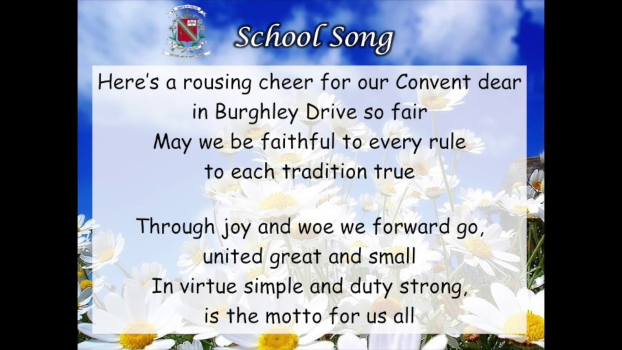 CHIJ OLGC SCHOOL SONG