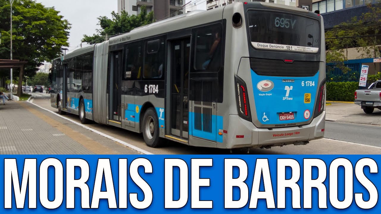 Parada Morais de Barros (Avenida Vereador José Diniz) - Movimentação de Ônibus 