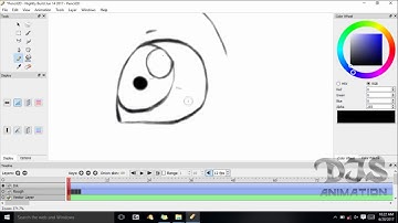 DJSAnimation100   Pencil2D Review Part 1 Build 6 14 17