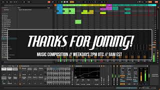 Making Cyberpunk 2077-styled music templates for Ableton Live