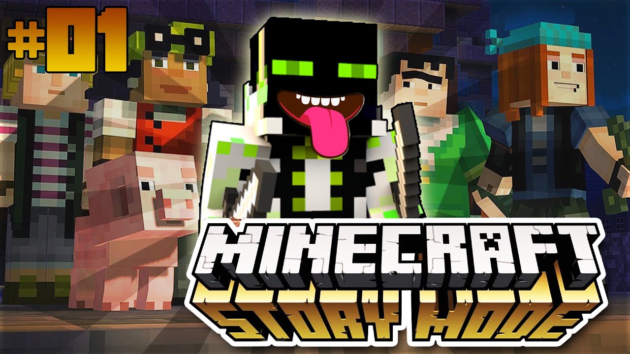 Das ROMAN & GUSTAV ADVENTURE?! - Minecraft Story Mode #01 [Deutsch/HD] lets play a little game
