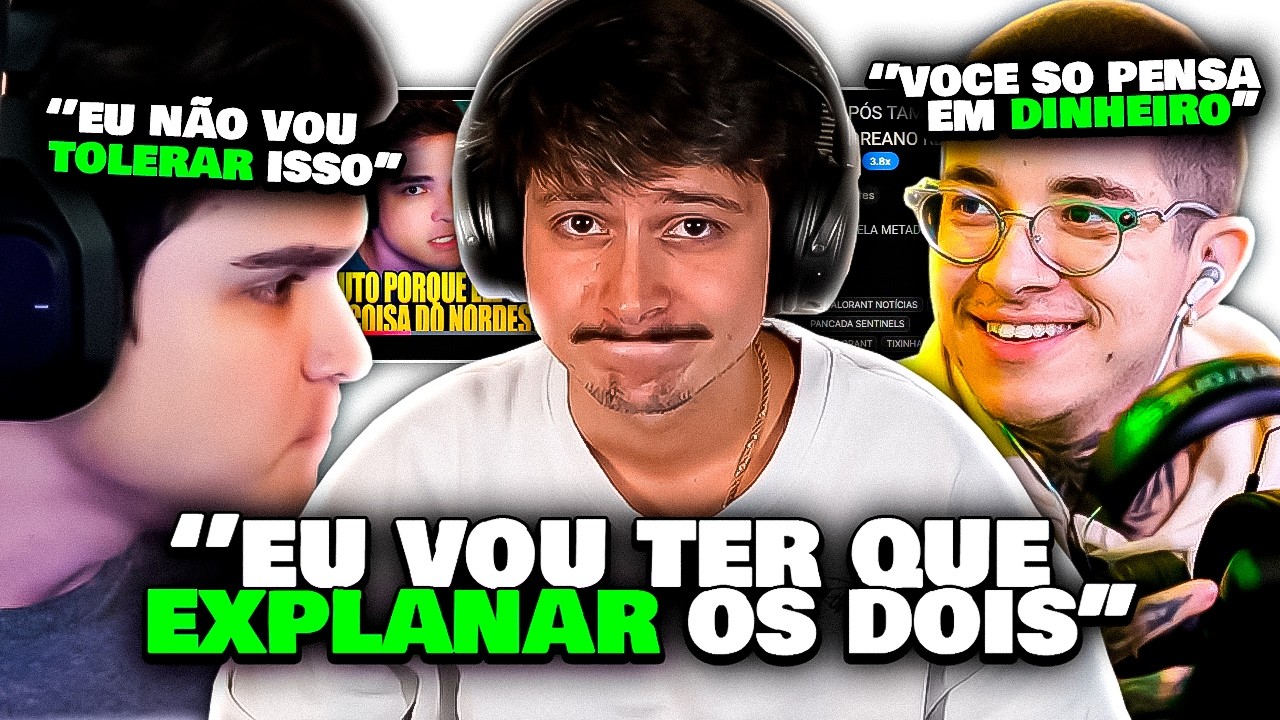 ZANO REAGE ao TCK REAGINDO a TRETA DO XAROLA E XAND (ele deu uma opinião polemica)