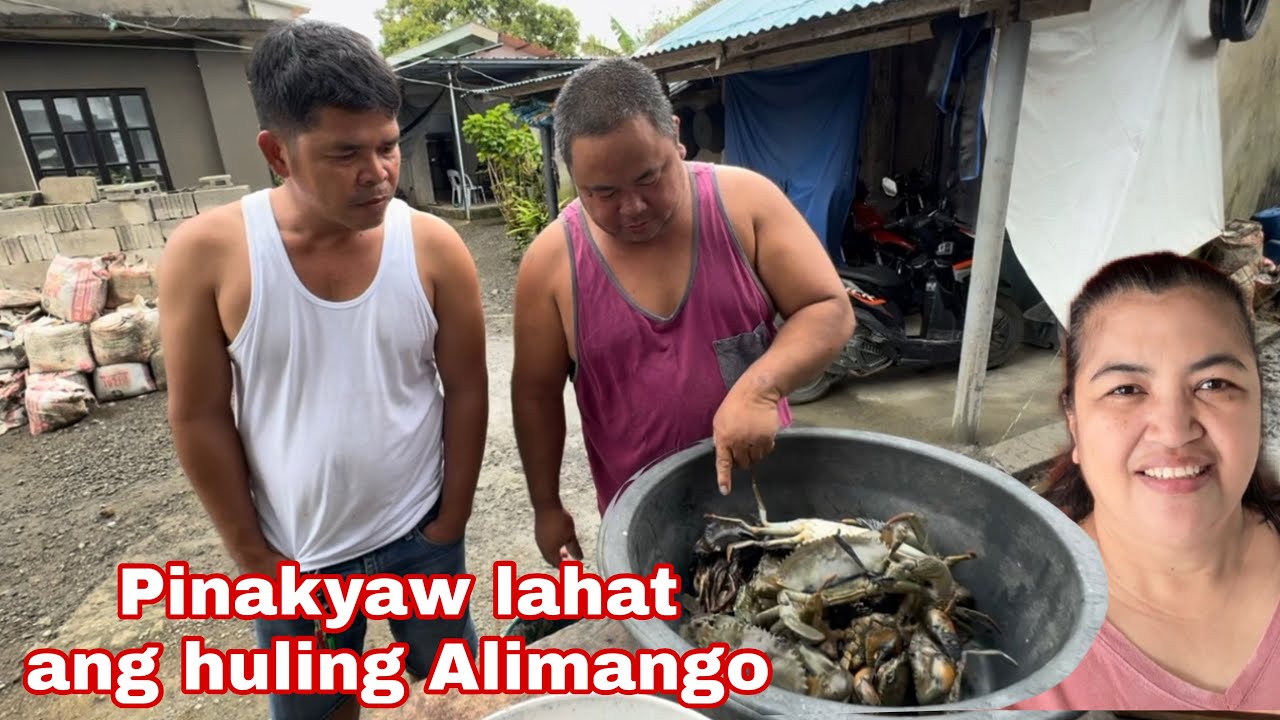 Pinakyaw lahat ang Alimango + Nagpadala ng pang ulam sa Maynila