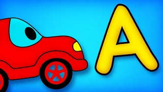 Learn the ABC with Funny Car and sing &quot;The Alphabet Song&quot;!