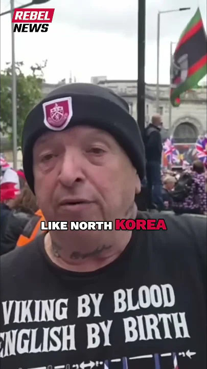‘The revolution is here!’: Tommy Robinson supporters turn out for patriotic rally