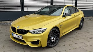 BMW M4 Competition F82 Austin Yellow 